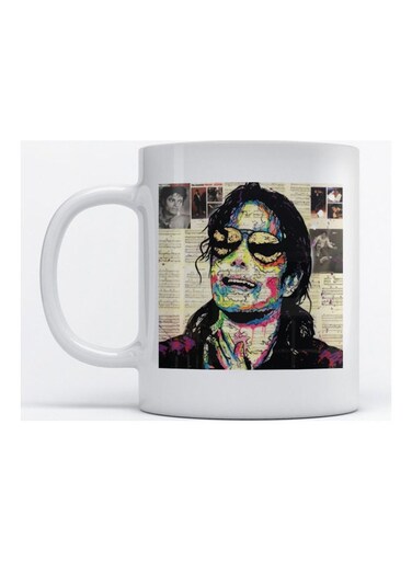 Mug Michael Jackson for Coffee and Tea White 350ml