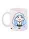Cartoon Printed Coffee Mug White/Blue/Green 11ounce