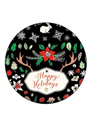 Christmas Printed Fridge Magnet Multicolour