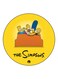 Simpsons Printed Fridge Magnet Yellow/Orange/Blue