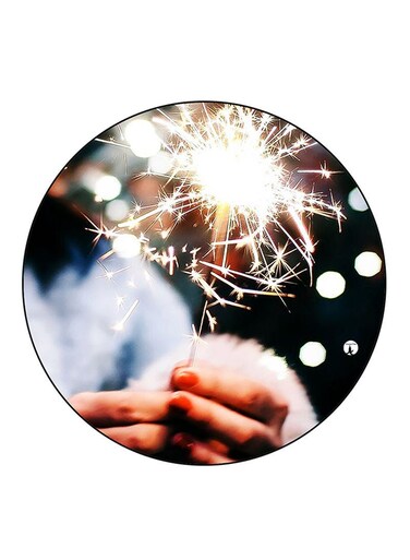 Fireworks Printed Fridge Magnet Multicolour