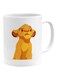 The Lion King Simba Printed Coffee Mug White/Yellow