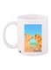 Lion King Printed Coffee Mug White/Blue/Brown 11ounce