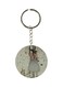 Cartoon Themed Single Sided Keychain