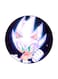 Sonic Printed Fridge Magnet White/Green/Blue