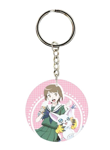 The Anime Digimon Printed Keychain