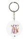 Anime Digimon Double Side Printed Keychain