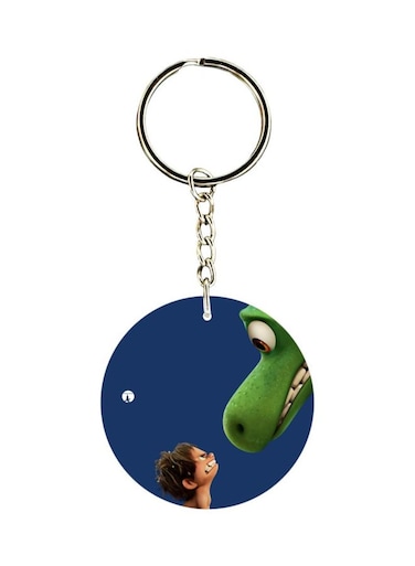 Double Sided Cartoon Printed Keychain