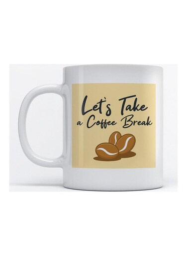 Mug Coffee Lovers for Coffee and Tea White
