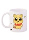 Character Printed Mug White/Yellow/Red 12ounce