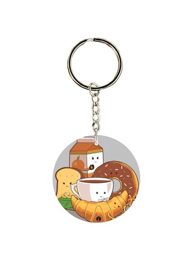 Printed Single Sided Keychain