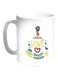FIFA World Cup 2018 I Love Saudi Arabia Printed Coffee Mug White 11ounce