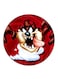 Looney Tunes Printed Fridge Magnet Round Multicolour