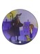 Cartoon Character Printed Fridge Magnet Purple/Brown/Yellow 5.5cm