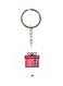 Cartoon Themed Single Sided Keychain