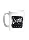 Grunge Forever Rock Printed Coffee Mug White 11ounce
