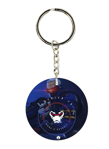The Overwatch Video Game Printed Keychain