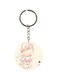Bear Patterned Single Sided Keychain