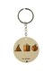 Bee Different Printed Single Sided Keychain