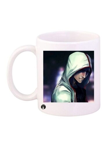 Assassin's Creed Printed Coffee Mug White/Green/Black