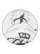 The Anime Naruto Printed Fridge Magnet Round Multicolour