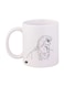 Anime Jazeerat Al Kanz Printed Mug White/Black Standard Size