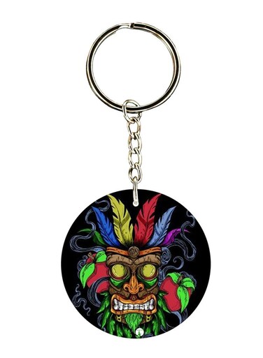 Crash Game Printed Keychain
