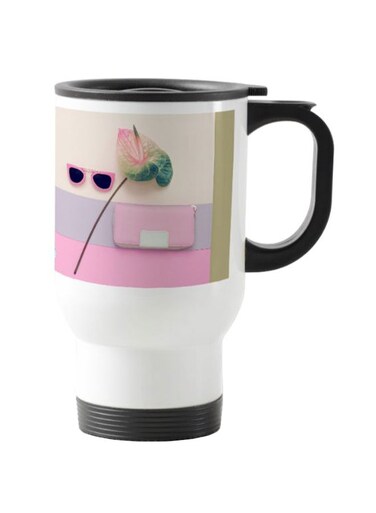 WordPress Printed Travel Mug Multicolour 13centimeter