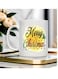 1pc Festive Ceramic Coffee Mug, Double-Sided Merry Christmas Print, 11oz Novelty Drinkware for All Seasons, Ideal Christmas and New Year Gift