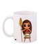 Moana Printed Coffee Mug White/Brown/Beige 11ounce