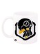 Overwatch Game Printed Coffee Mug White/Black/Yellow 12ounce