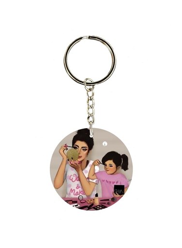 Printed Single Sided Keychain