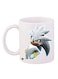 Sonic Printed Coffee Mug White/Grey/Yellow 11ounce