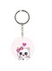 Double Sided Happy Cat Printed Keychain