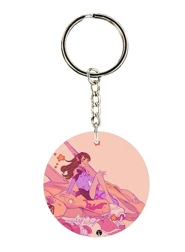 Overwatch Double Side Printed Keychain