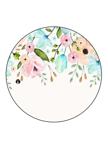 Flowers Printed Fridge Magnet Multicolour