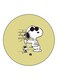 Snoopy Printed Fridge Magnet Multicolour