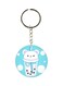 Double Sided Sippy Cup Printed Keychain