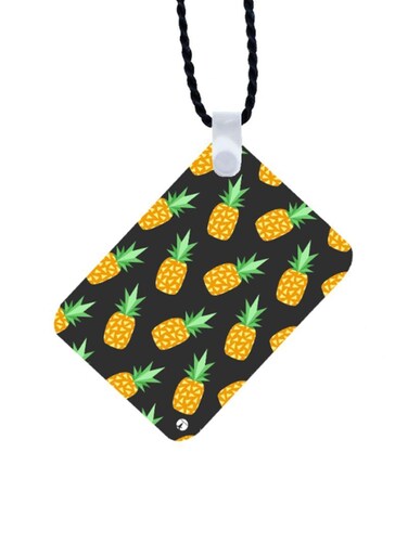Pineapples Printed Car Mirror Pendant