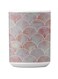 Premium Printed Ceramic Coffee Mug White/Pink 350ml