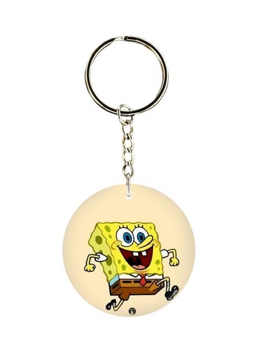 Cartoon Printed Keychain