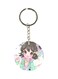 Cartoon Printed Double Sided Keychain