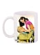 Couple Printed Coffee Mug White/Green/Pink