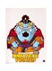 Metal Anime One Piece Themed Plate Poster Multicolour 15x20cm