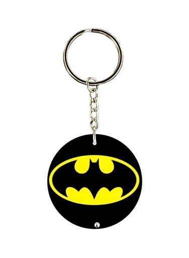 Batman Logo Printed Keychain