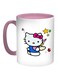 Hello Kitty Printed Coffee Mug Pink/White/Blue