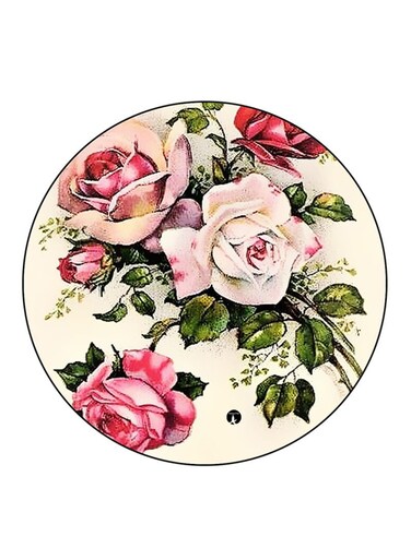 Flowers Printed Fridge Magnet Multicolour
