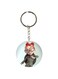 Cartoon Themed Single Sided Keychain