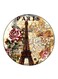 The Eiffel Tower Printed Fridge Magnet Multicolour