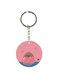 Printed Single Sided Keychain